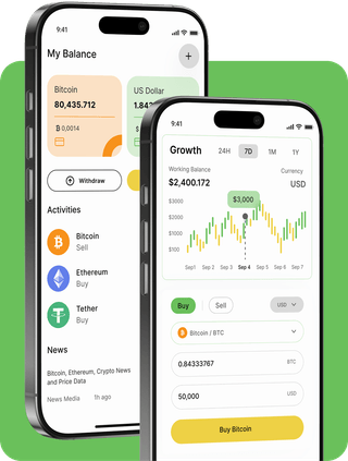 Crown Ertragvale trading platform with live market data